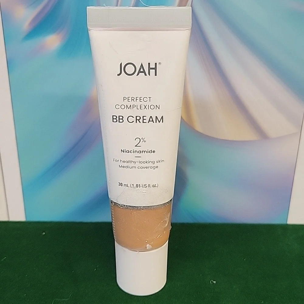Joah Perfect Complexion BB Cream Medium Coverage New Sealed 30ml Tube BTW010